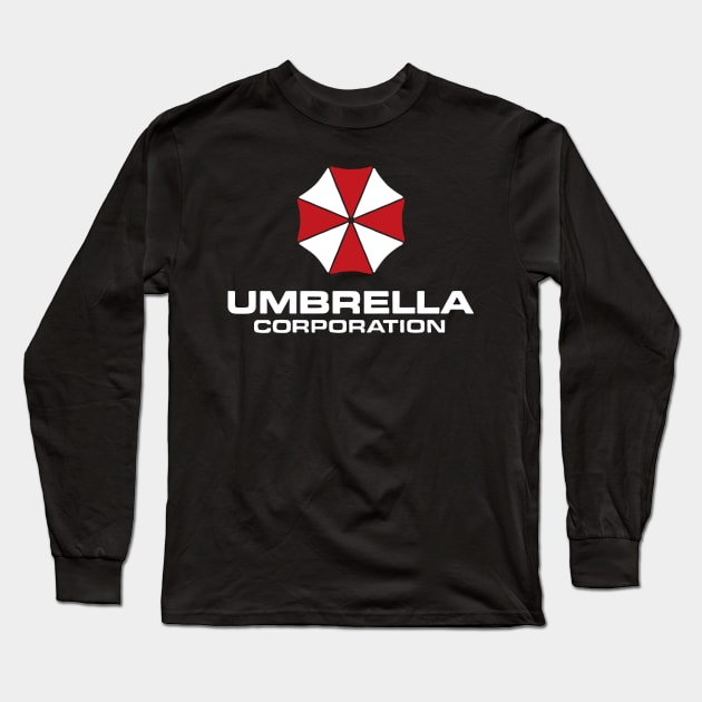 Umbrella Corporation Long Sleeve T-Shirt by Alfons